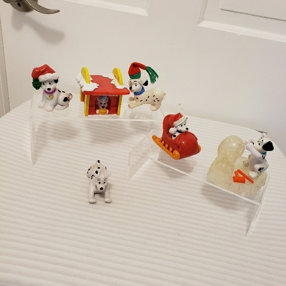 Disney for McDonald's 101 Dalmatians Christmas Figurines Set - Picture 1 of 1